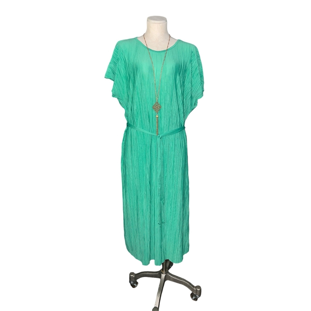 Pleated Shift dress